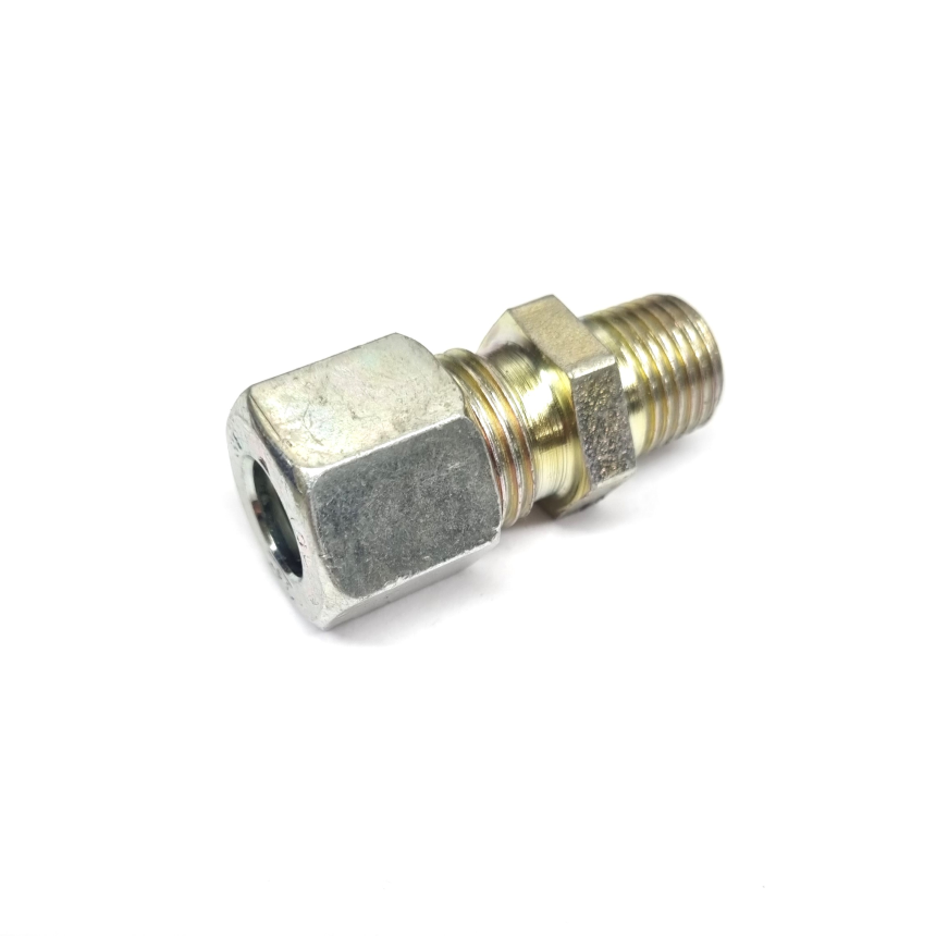Gerade Kupplung 1/4"-10 mm